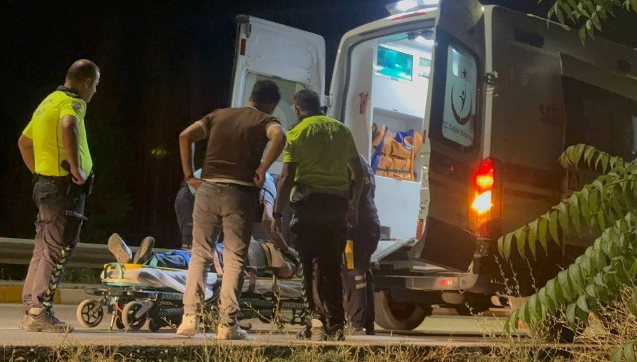 alkollu surucunun kullandigi otomobil sarampole uctu tN7Jtgsj