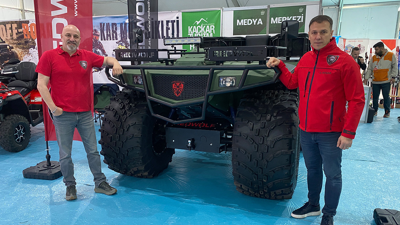 Yerli Mühendislerin Başarısı: Amfibi ATV “Red Wolf” Tanıtıldı